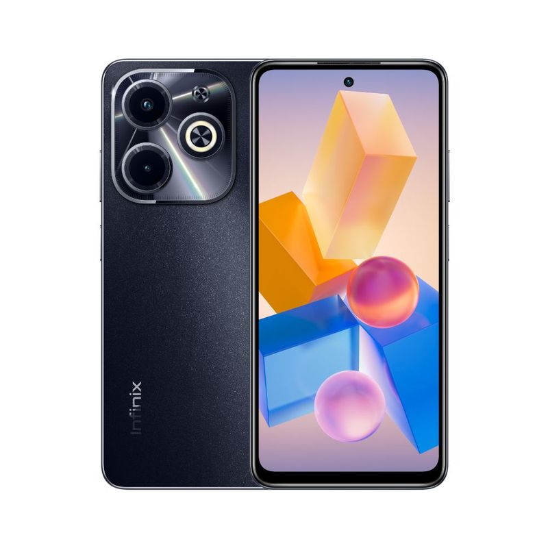 INFINIX - Celular Infinix Hot 40i Negro Dual Sim 128Gb 4+4Gb Ram 5000Mah 90Hz 50Mp