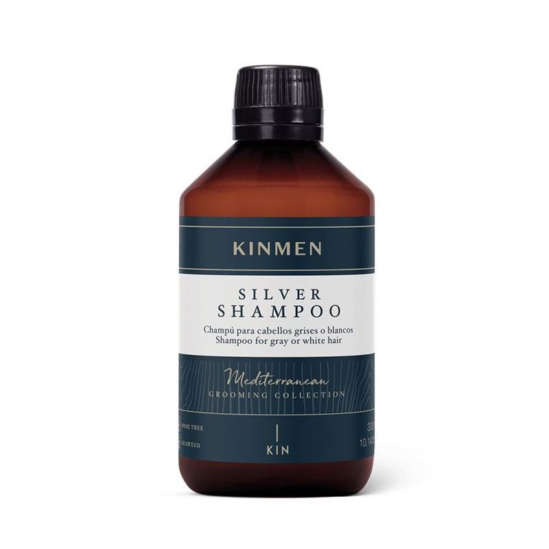 KIN - Shampoo Kinmen Silver Cabellos Grises O Blancos 300ml
