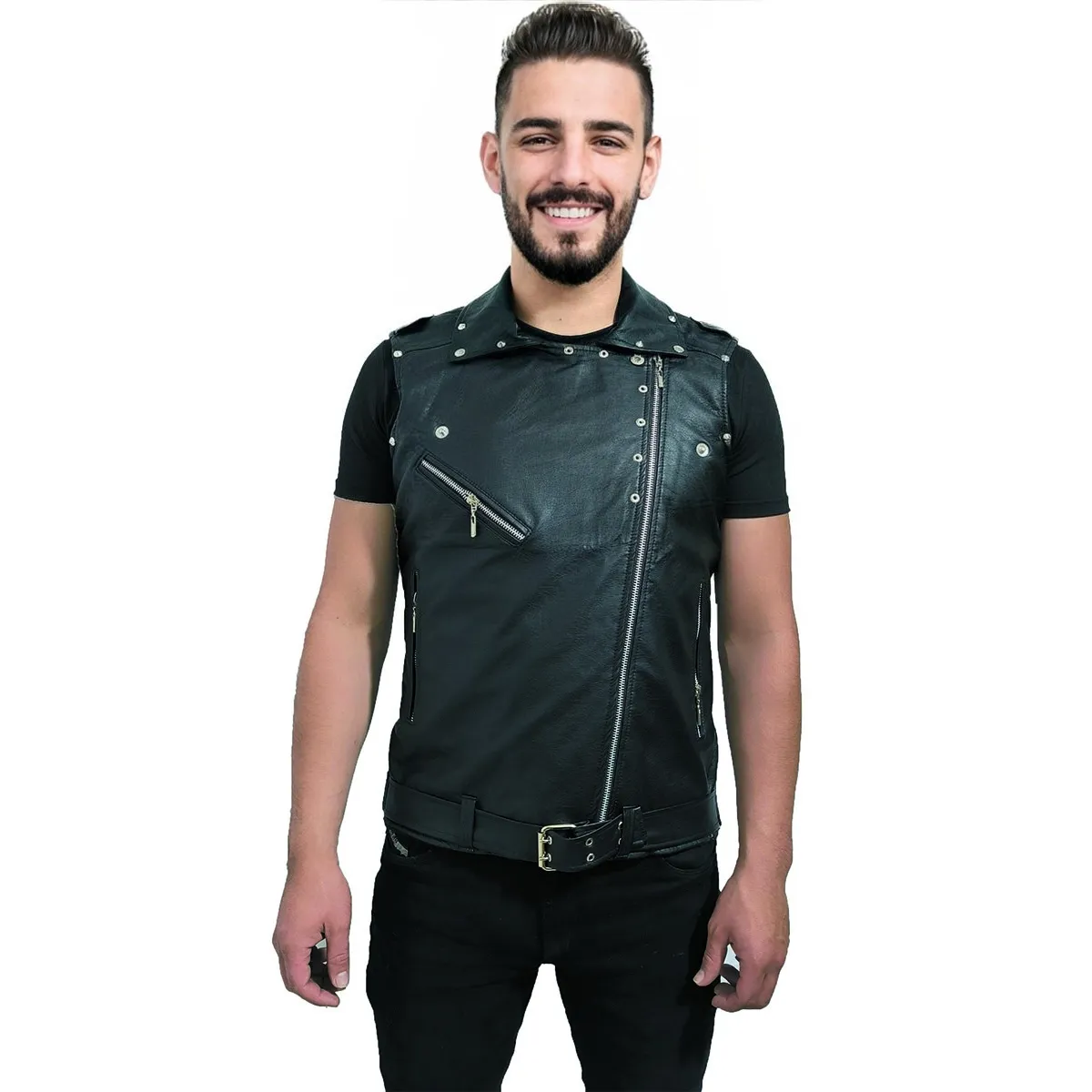 SACATE - Chaleco para hombre Cruzada - tipo chamarra