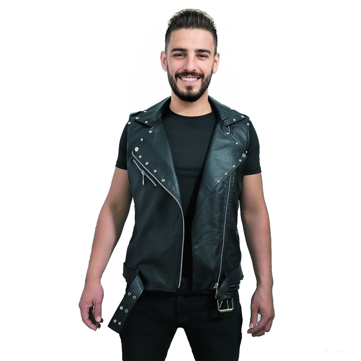 SACATE - Chaleco para hombre Cruzada - tipo chamarra