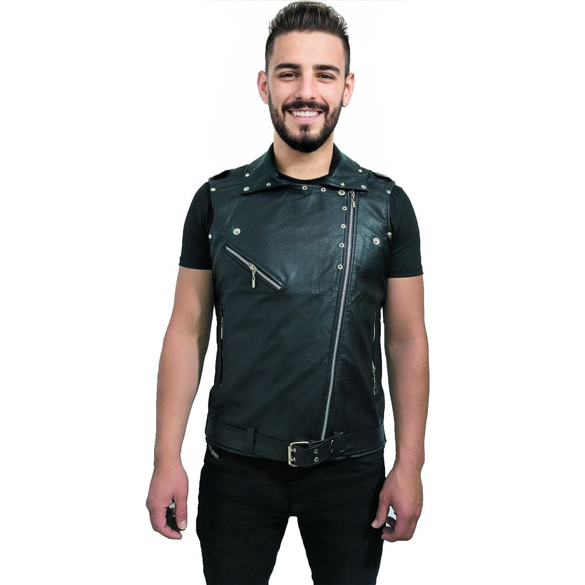 SACATE - Chaleco para hombre Cruzada - tipo chamarra