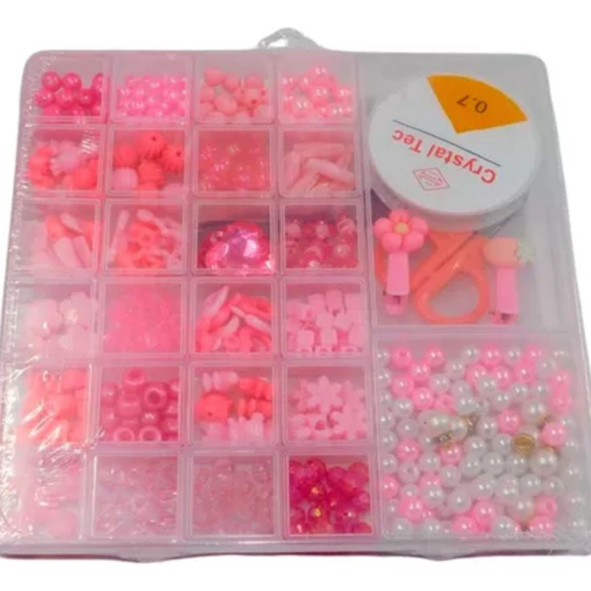 GENERICO - Gran Kit Para Hacer Pulseras Manillas Collares  Chaquiras