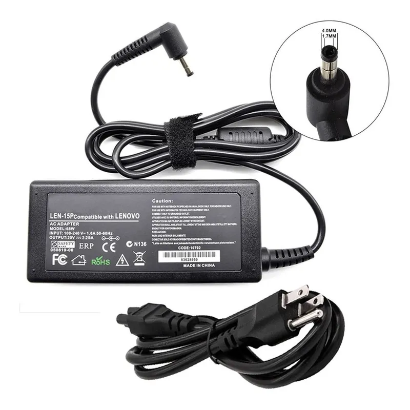GENERICO - Cargador Para Lenovo Ideapad 100-14ibd