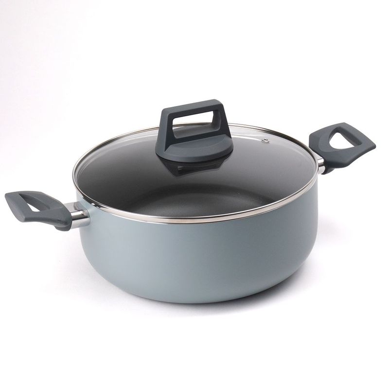 BEHOME - Olla Con tapa y antiadherente de 24 Cm Behome