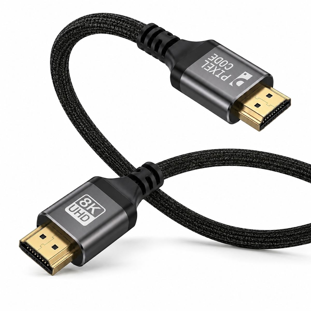 PIXEL CODE - Cable HDMI 2.1 8K 3M Pixel Code 48Gbps 4K 120Hz 144Hz para  PS5 Xbox PC TV Gaming