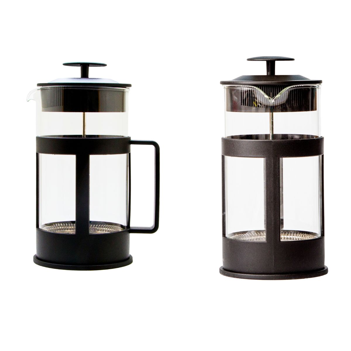 GENERICO - Cafetera Prensa Francesa Cafe En Vidrio Borosilicato 600ml color negro