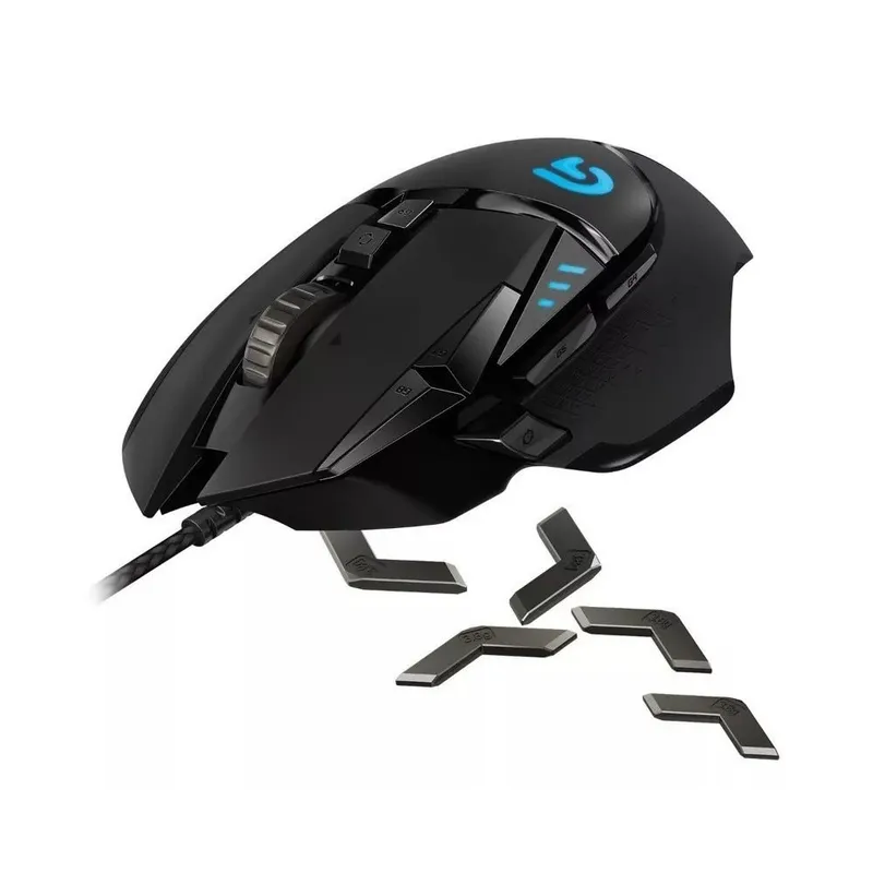LOGITECH - Mouse Gamer Botones Programables Rgb Logitech G502 Hero