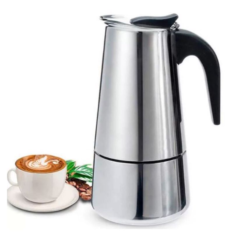 RENAHOUSE - Cafetera Primula Acero 0.67 lt