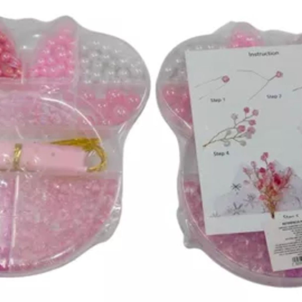 MAZUGI - Kit Para Hacer Pulseras Chaquiras Juego Niñas Bisutería