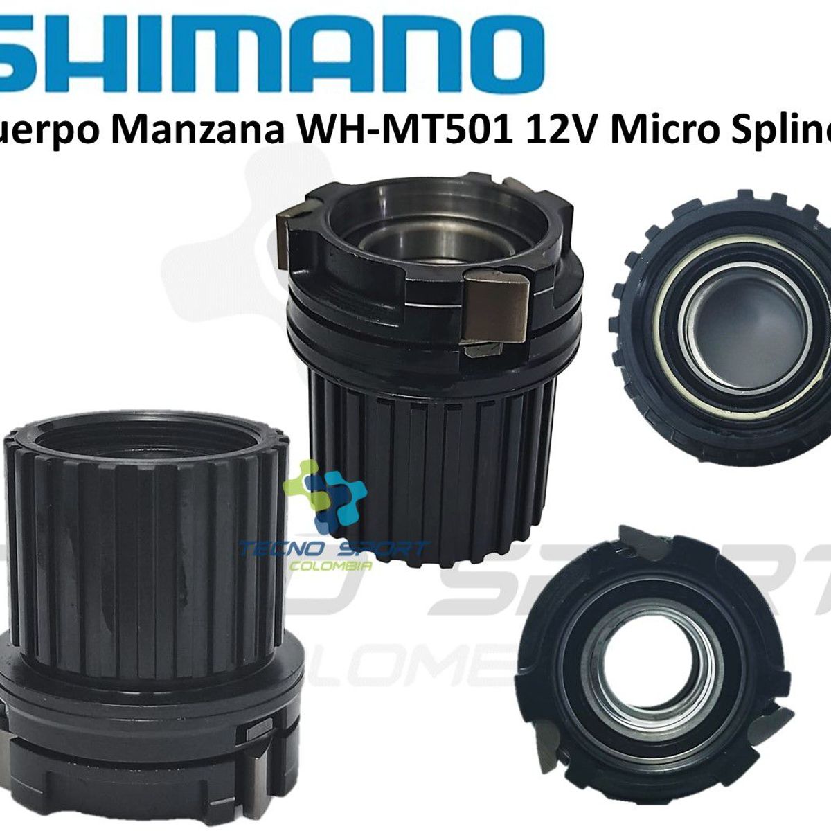 SHIMANO - Cuerpo Pacha Shimano Mt501 Núcleo Manzana 12v Micro Spline