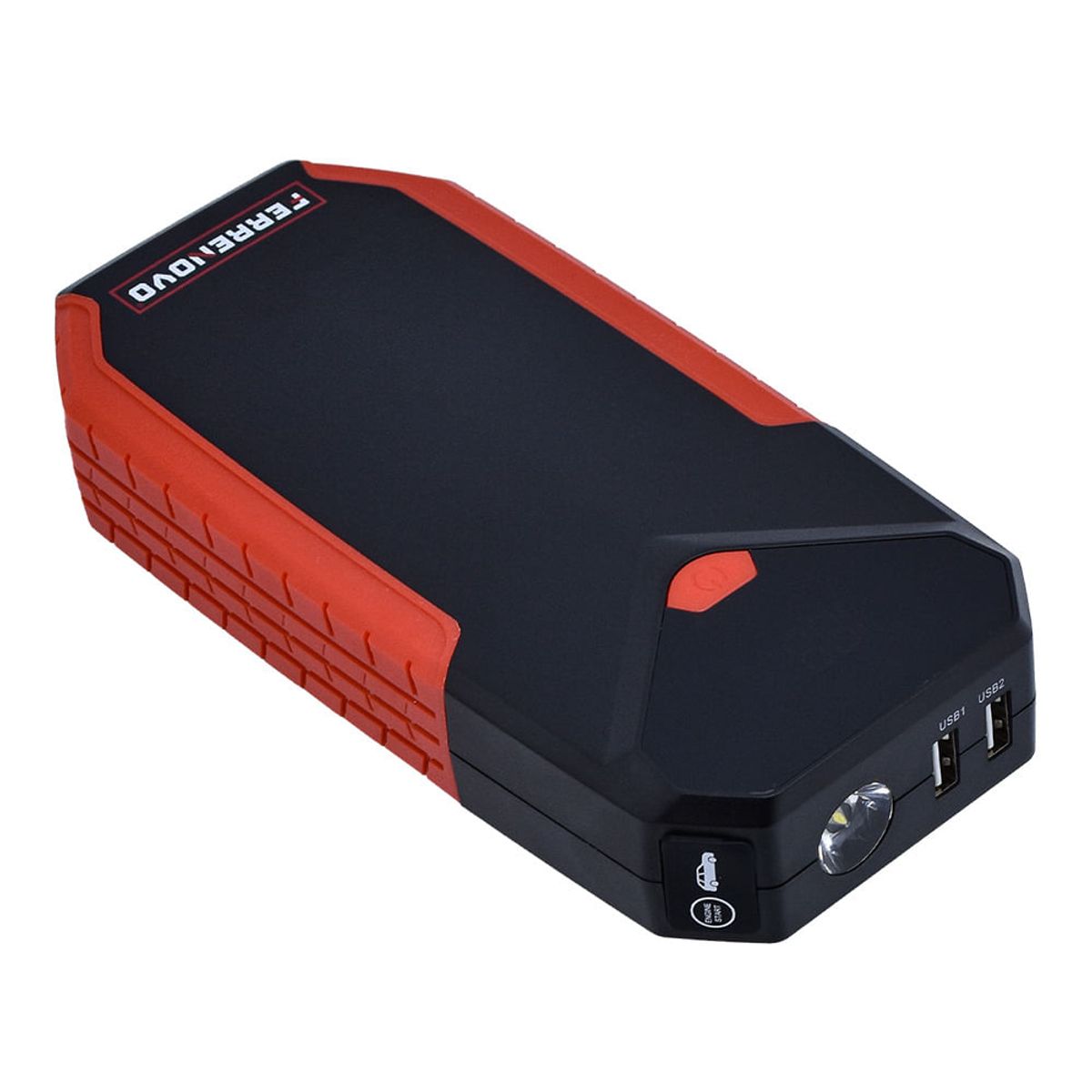 FERRENOVO - Arrancador y Cargador de Batería 8000 mAh Ferrenovo Autos