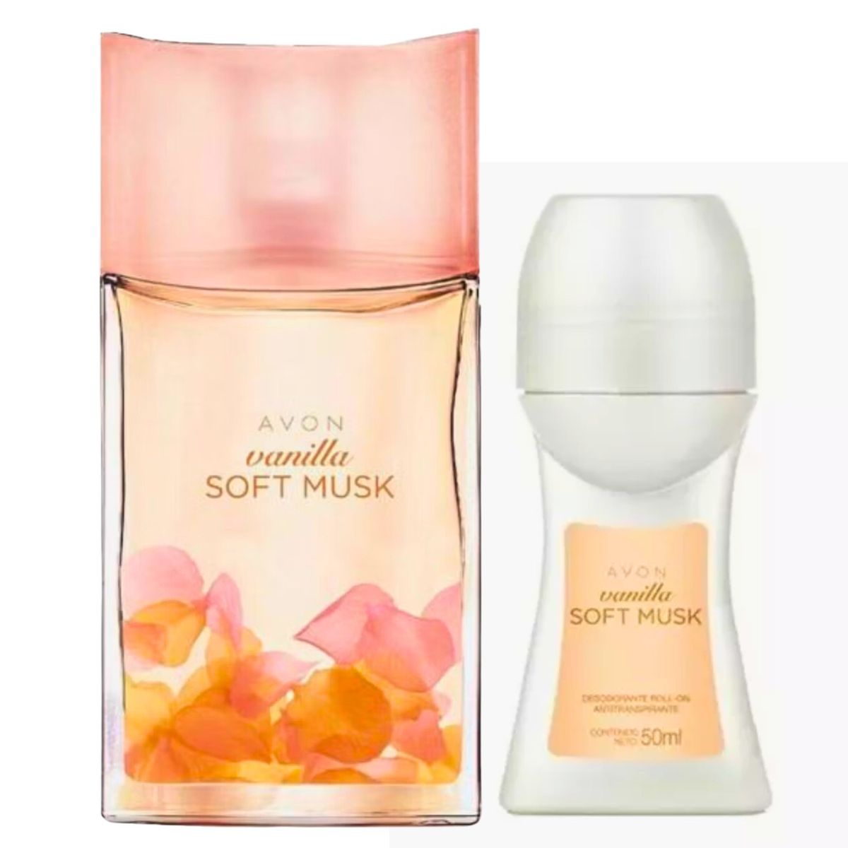 AVON - Perfume Soft Musk Vanilla Avon 50 ml + desodorante