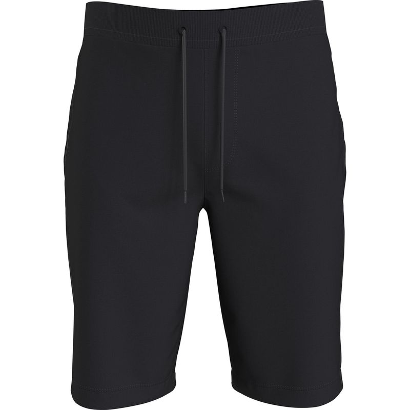 CALVIN KLEIN - Bermuda Negra Corta Informal Para Hombre Calvin Klein