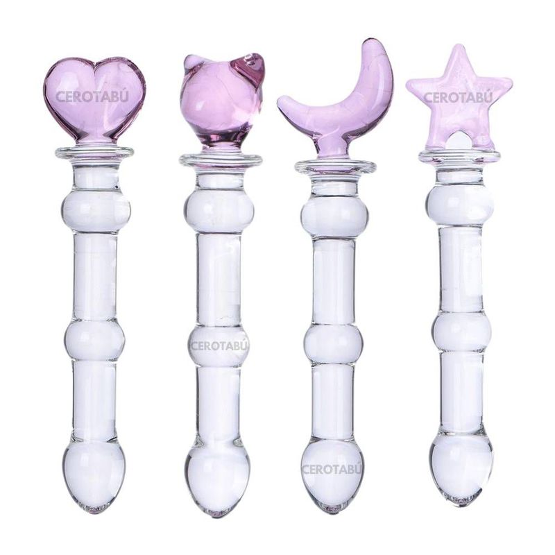 GENERICO - Dildo Consolador En Vidrio Brenda Juguete Sexual 17 CM