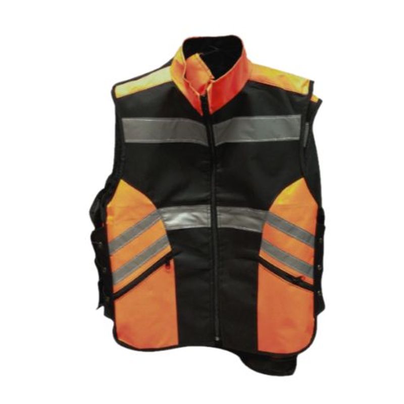 AFM - CHALECO EN LONA  REFLECTIVO TALLA M