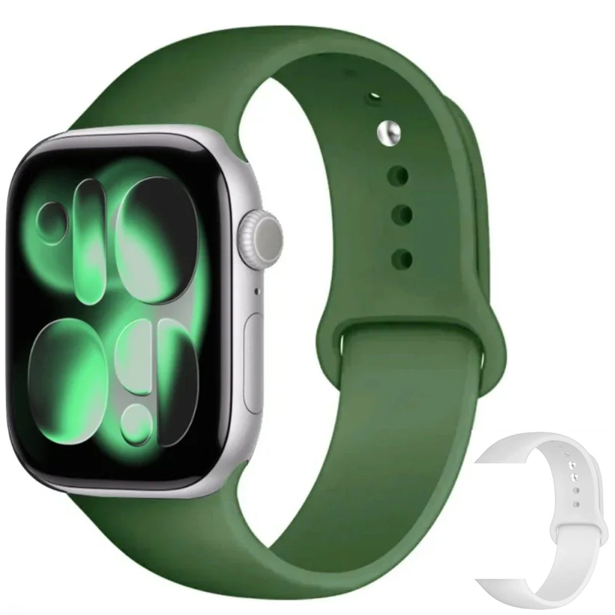 GENERICO - Reloj Inteligente Para Hombre Amoled Siri Bluetooth Smartwatch