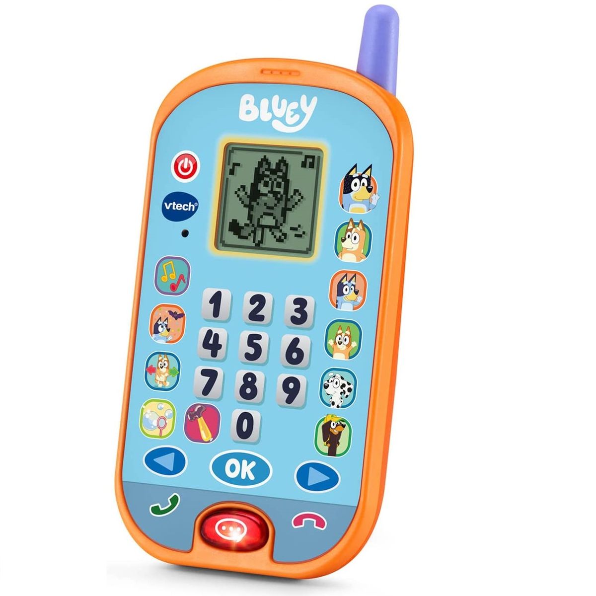 VTECH - Telefono Celular Bluey Vtech Luces Y Sonidos Para Niños