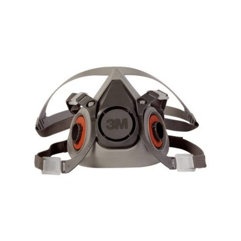 3M - RESPIRADOR MEDIA CARA 6200 3M TALLA M