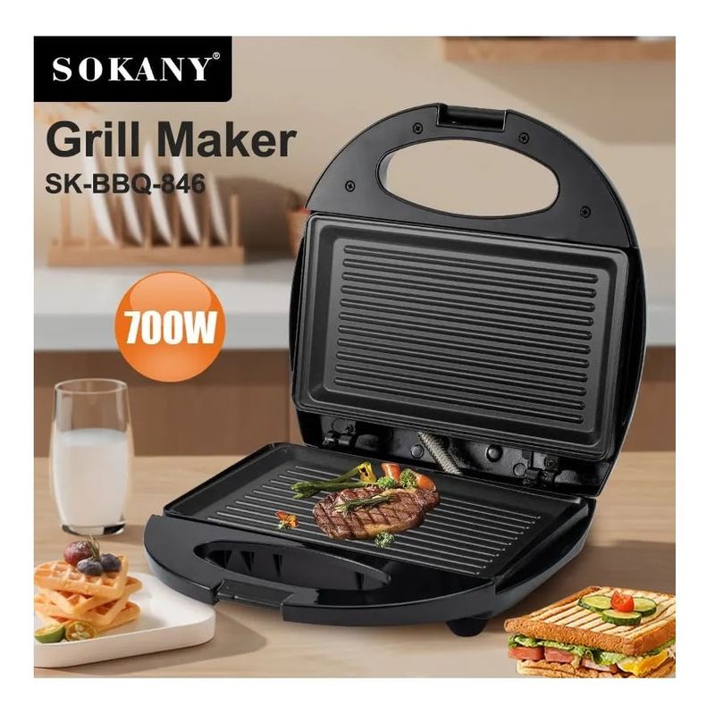 SOKANY - Parrilla Eléctrica Sokany 700W