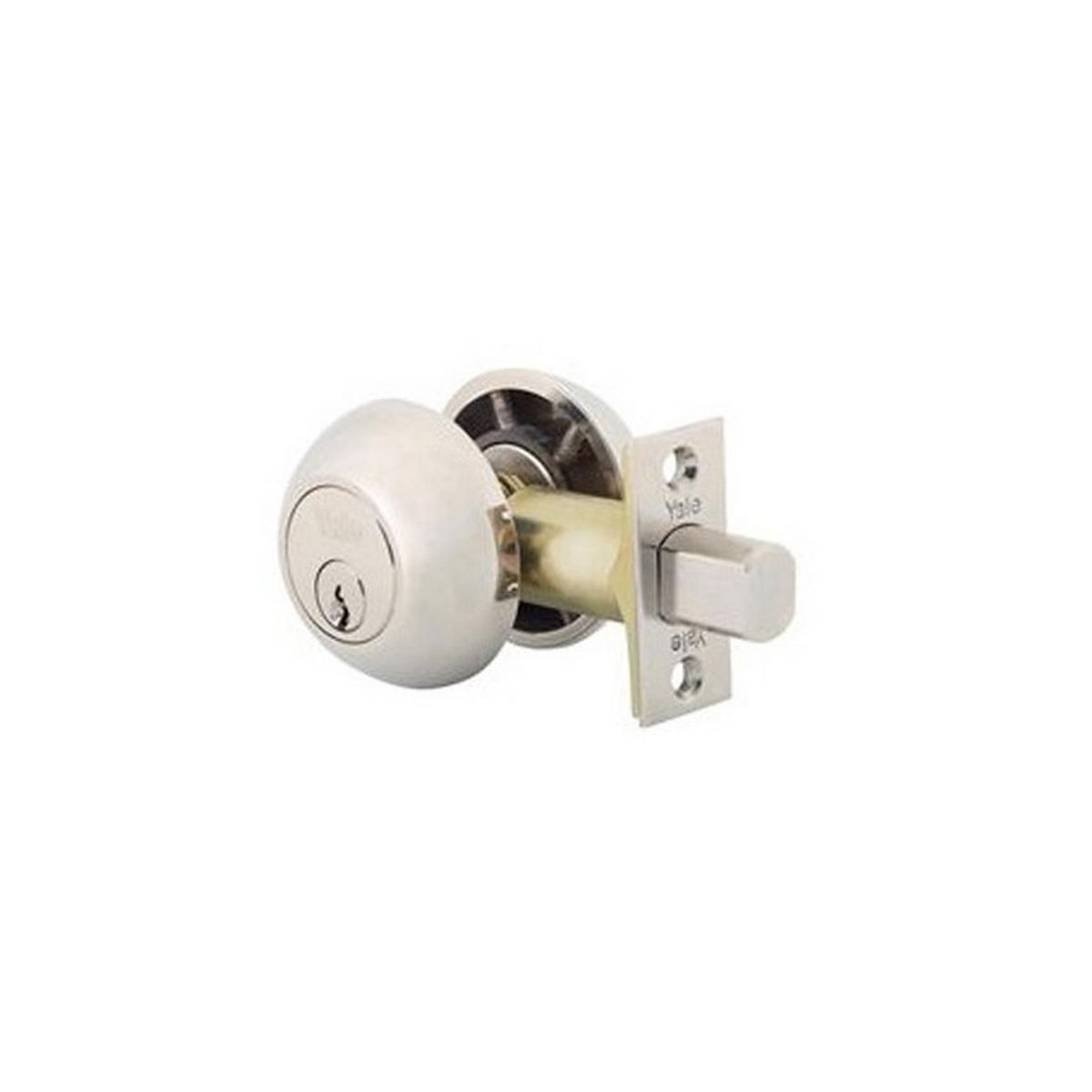 YALE - Cerrojo Llave 170 1/4 Cromado Yale sku0004011