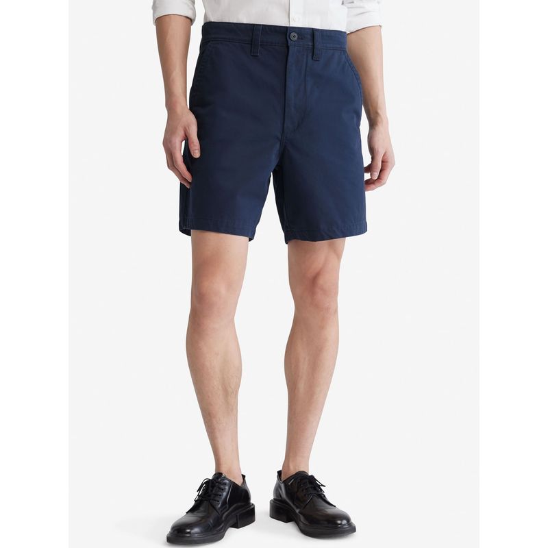 CALVIN KLEIN - Bermuda Azul Oscuro Para Hombre