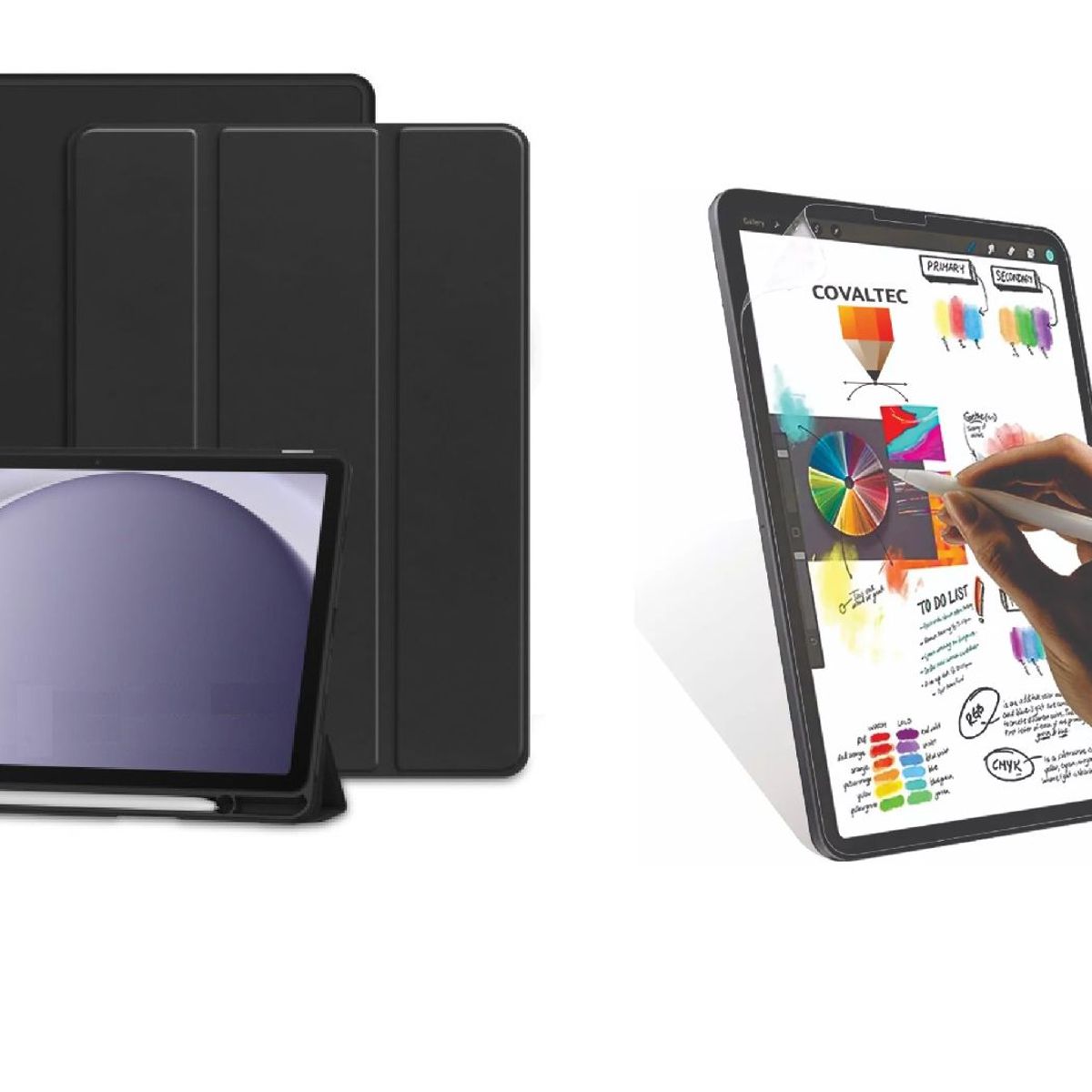 GENERICO - Estuche Protector Smart Case+ Paperlike Para iPad 7/8/9 Gen 10.2