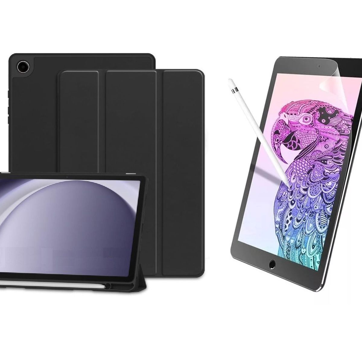 GENERICO - Estuche Protector Smart Case+ Paperlike Para iPad 7/8/9 Gen 10.2
