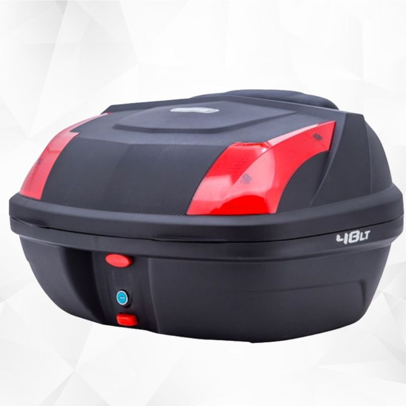 AFM - Maletero para moto tipo Baúl marca tomcat 34 litros