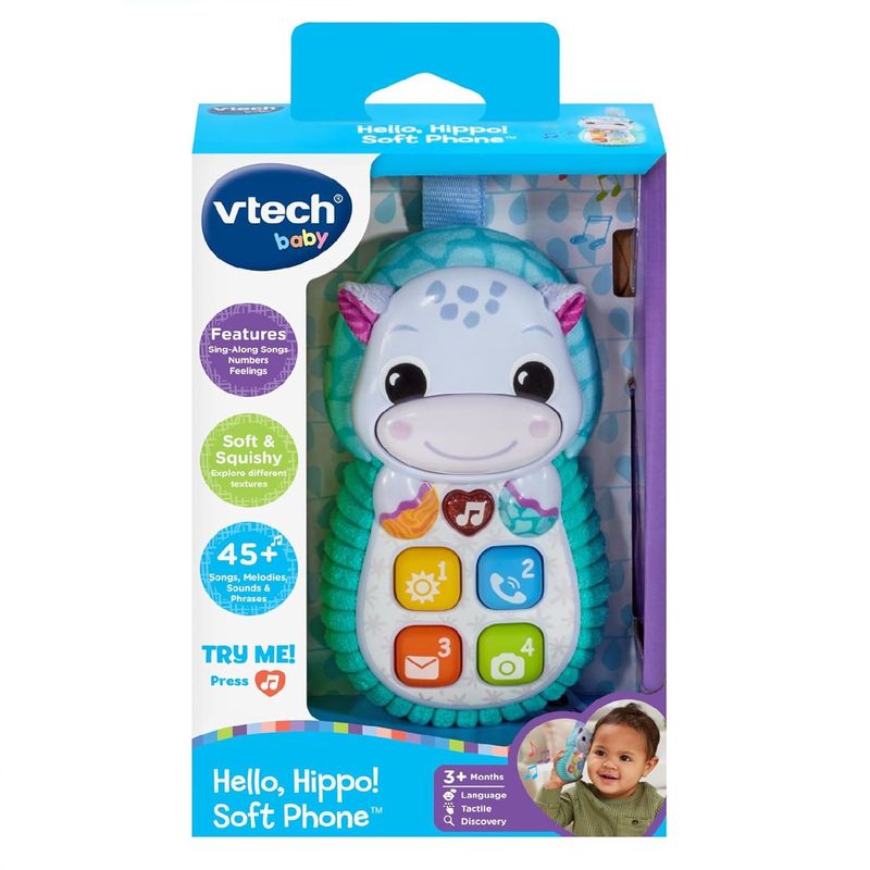 VTECH - Telefono Celular Vtech Luces Y Sonidos Para Bebe