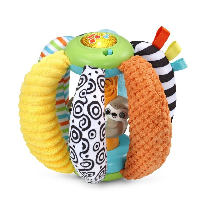 VTECH - Bola Para Gatear Sonajero Vtech Con Sonidos Luces Para Bebe