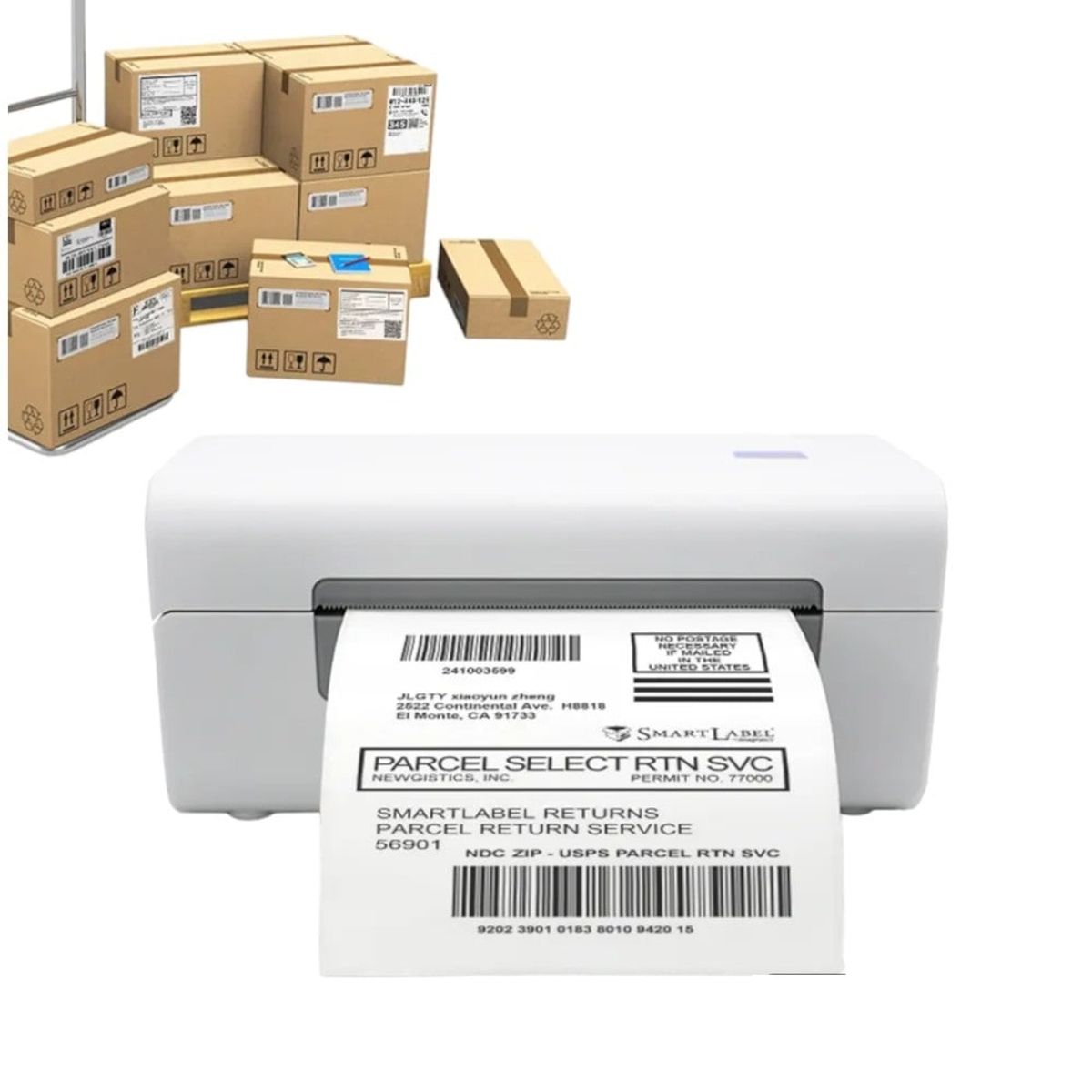 GENERICO - Impresora Térmica De Facturas Etiquetas Adhesivas 108mm