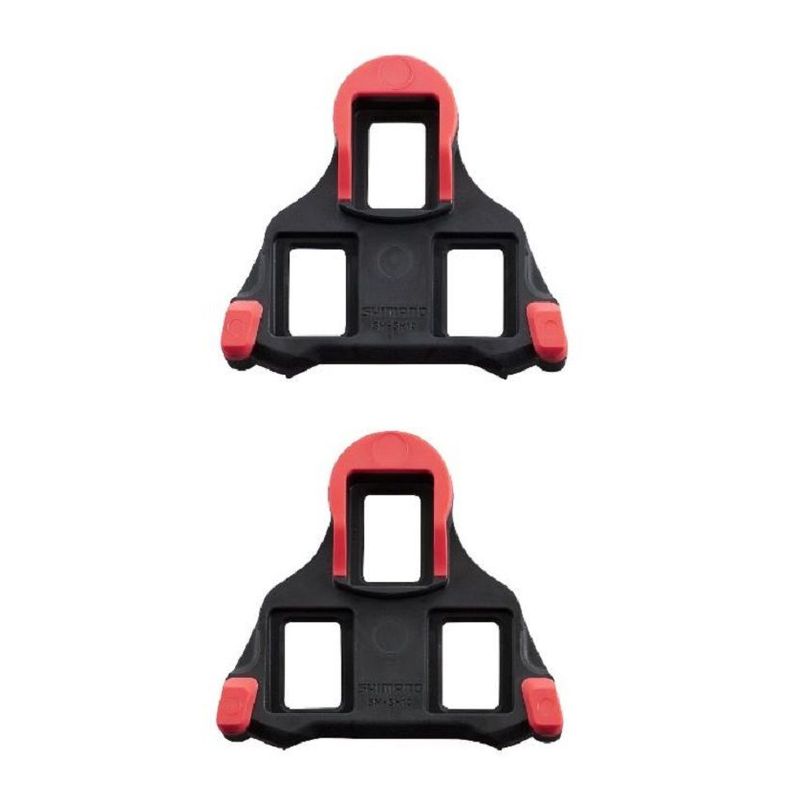 SHIMANO - Calas Ruta Shimano SM-SH10 SPD Rojo Chocles Pedales