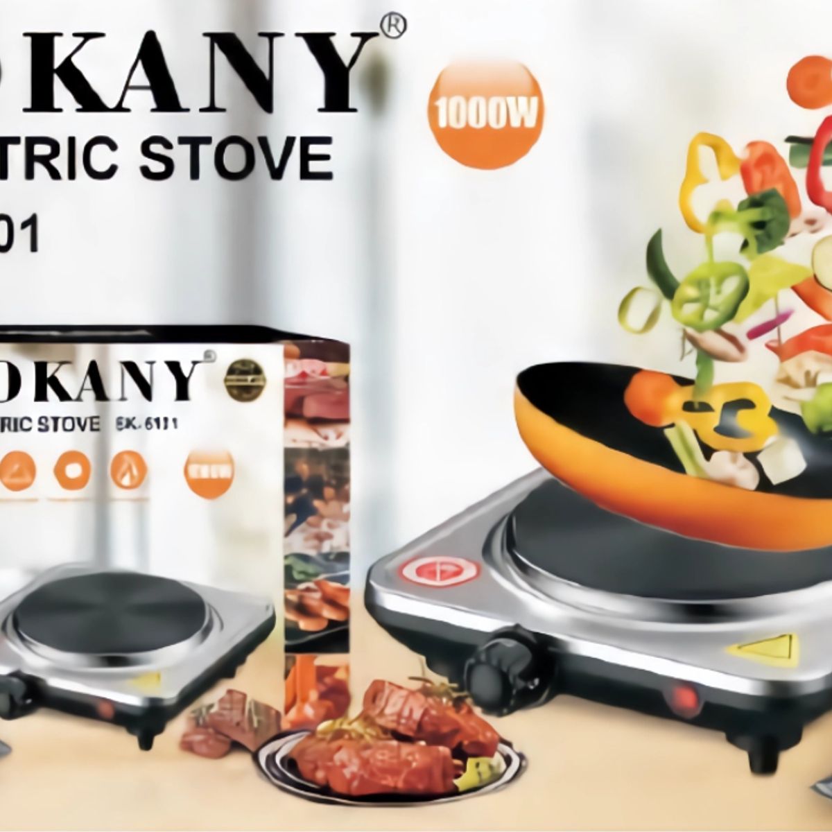 SOKANY - Estufa Eléctrica Sokany