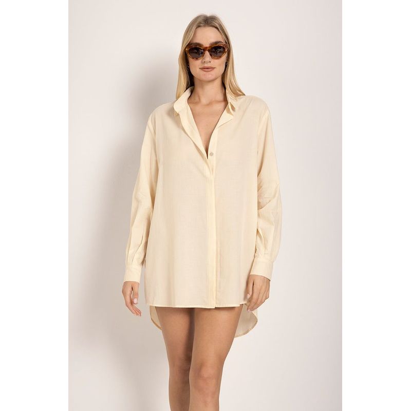 TOUCHE BALNEAIRE - Camisa de playa para dama Marca Touche Balneaire Ref 0A74M42