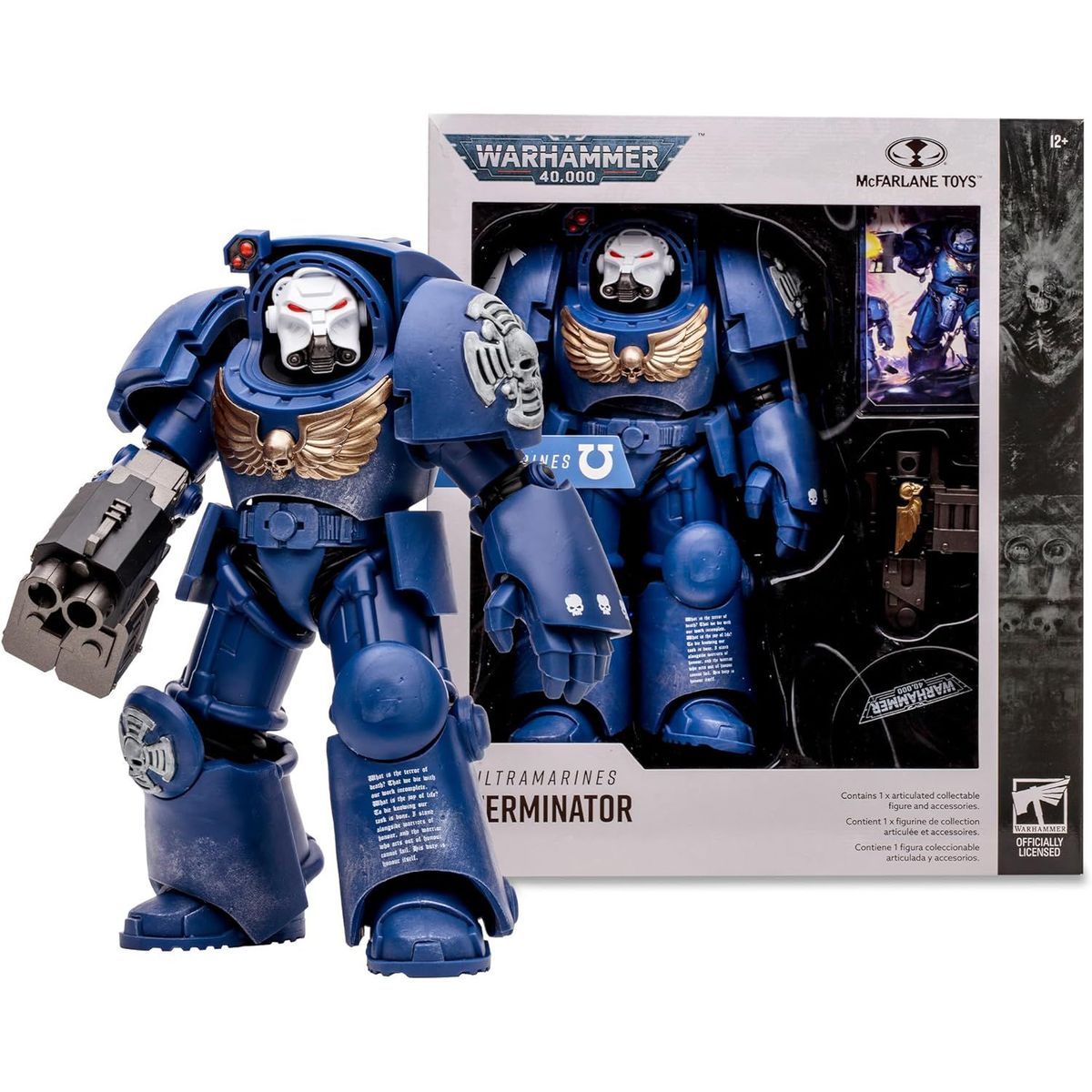 DC COMICS - Ultramarine Terminator Marine Warhammer 40k Mcfarlane Toys