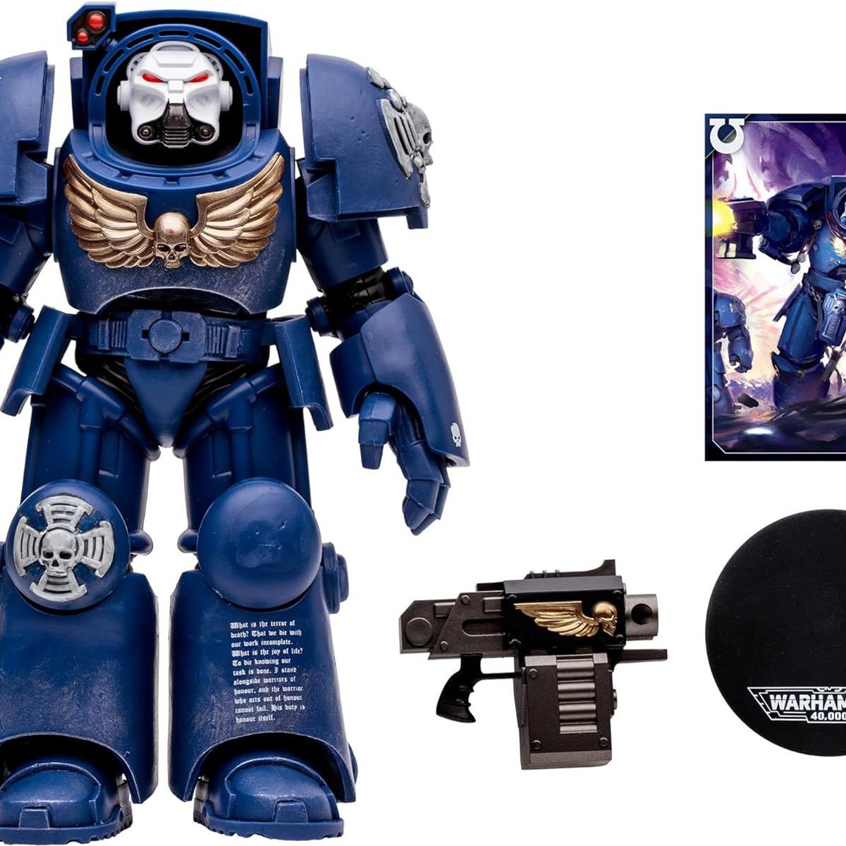 DC COMICS - Ultramarine Terminator Marine Warhammer 40k Mcfarlane Toys