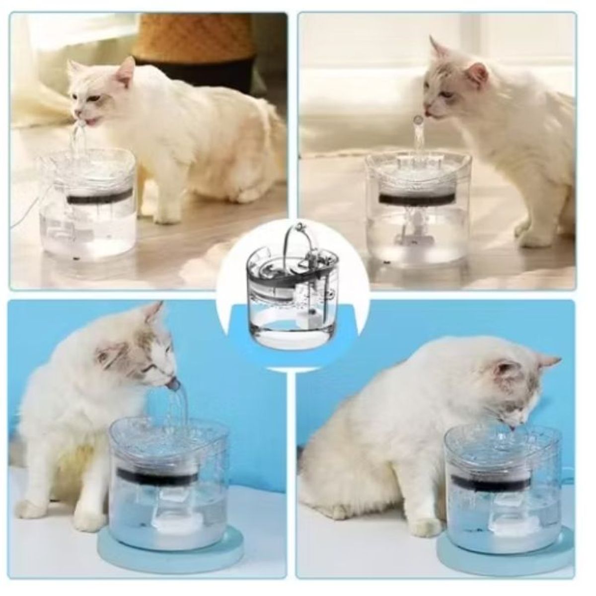 GENERICO - Fuente de agua para gatos dt-003
