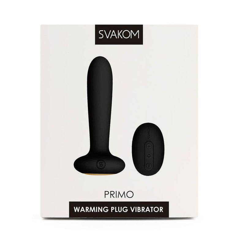 SVAKOM - Svakom Plug an4l Vibrador Termico Primo Negro