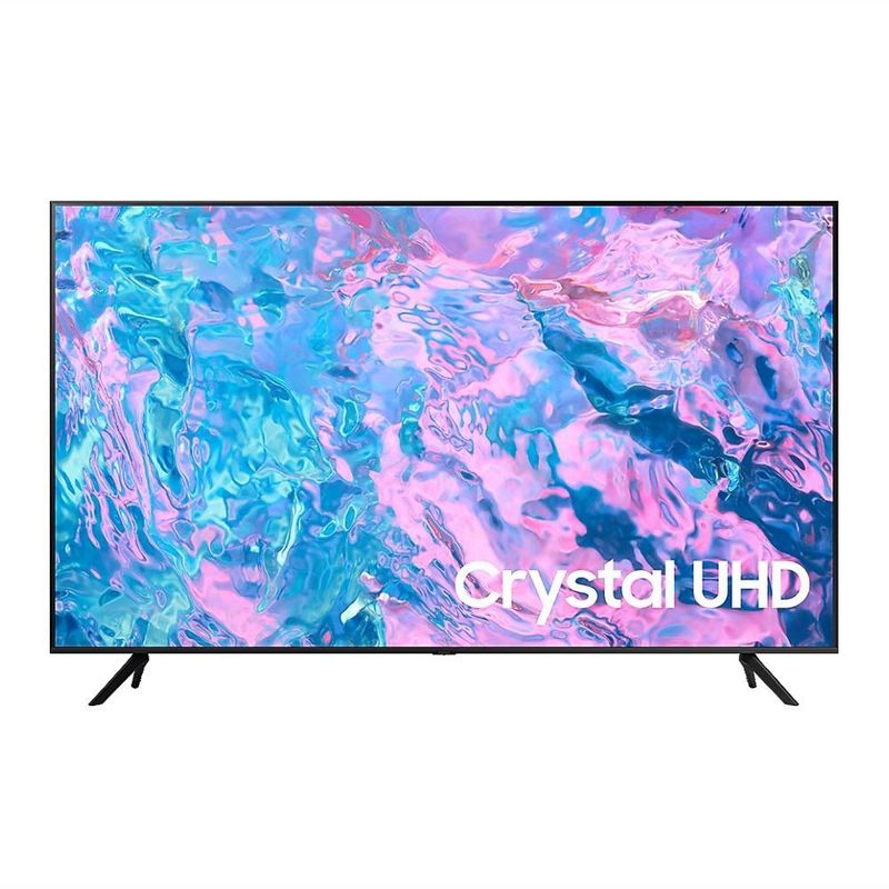 SAMSUNG - Televisor 65" Samsung UN65CU7000 Smart TV 4K UHD Crystal