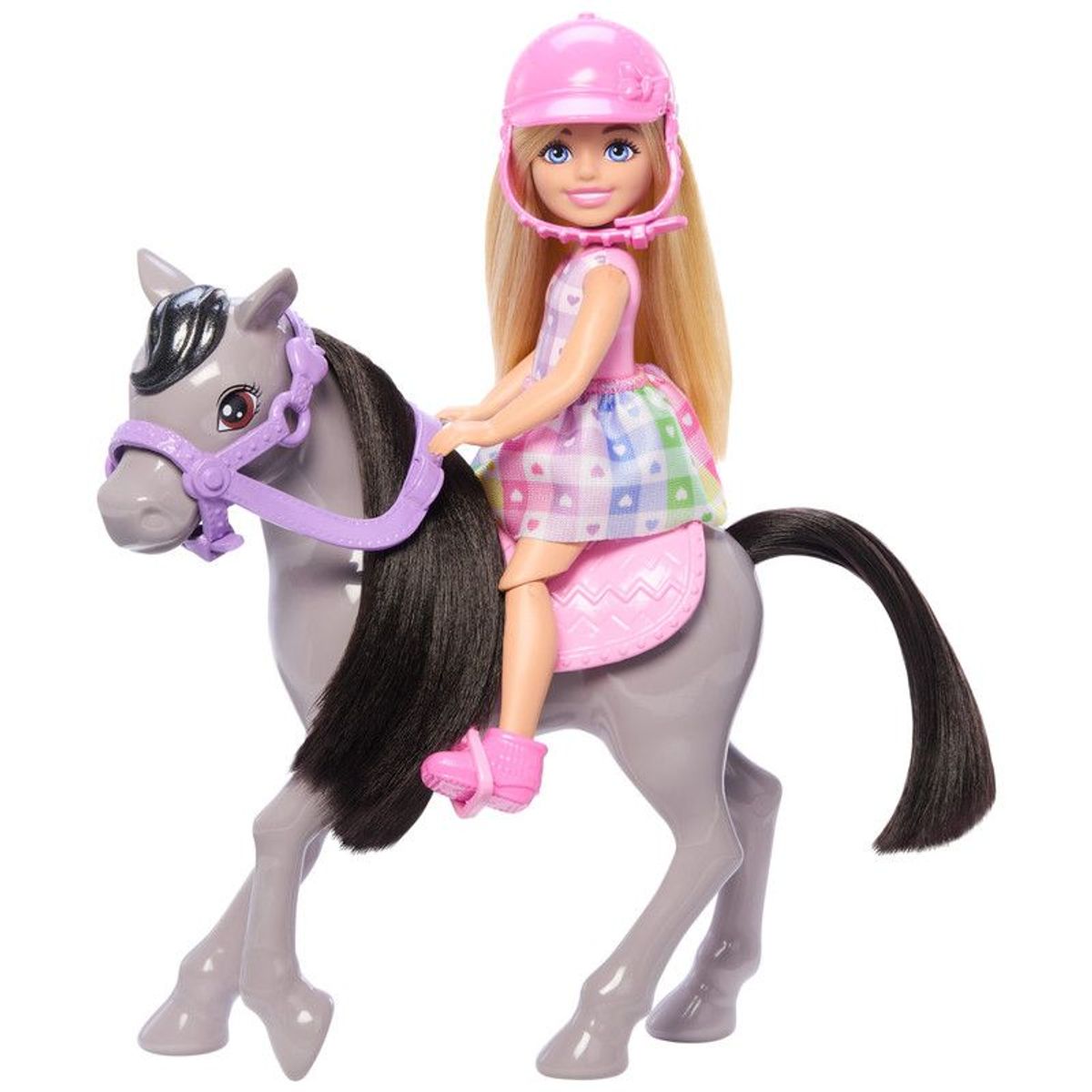 BARBIE - Muñeca Barbie Chelsea Paseo En Pony