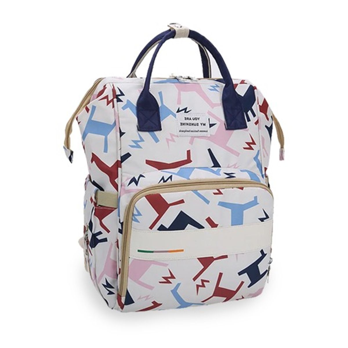 GENERICO - Pañalera Morral De Lujo Con Diseños Estampados Y Usb Animal
