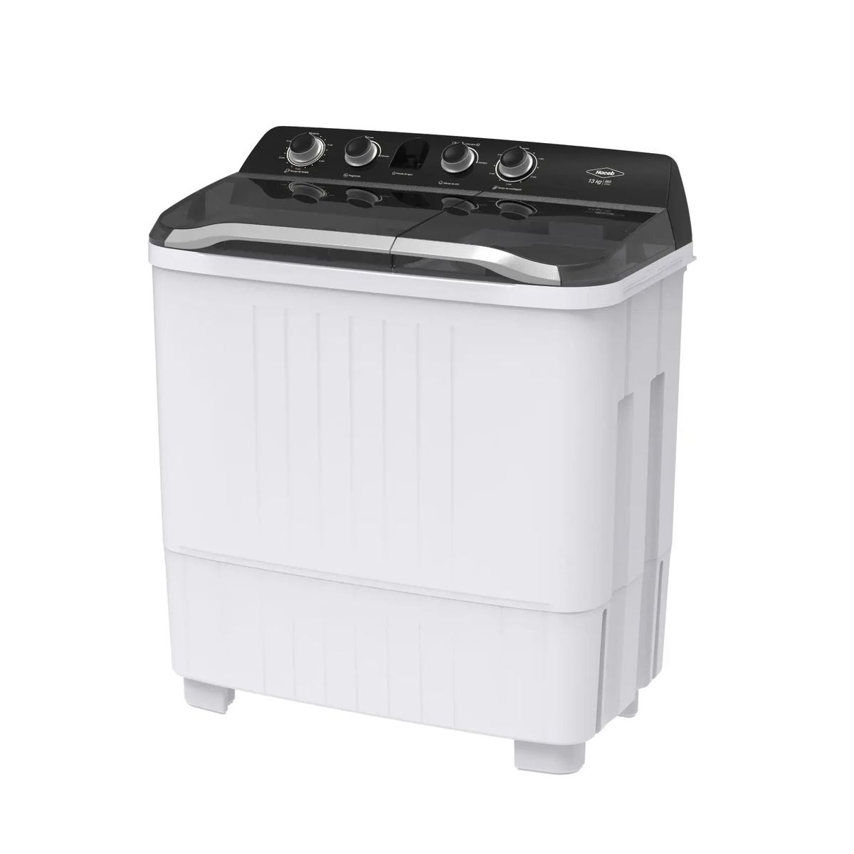 HACEB - Lavadora Haceb Semiautomática de 13 KG Blanca