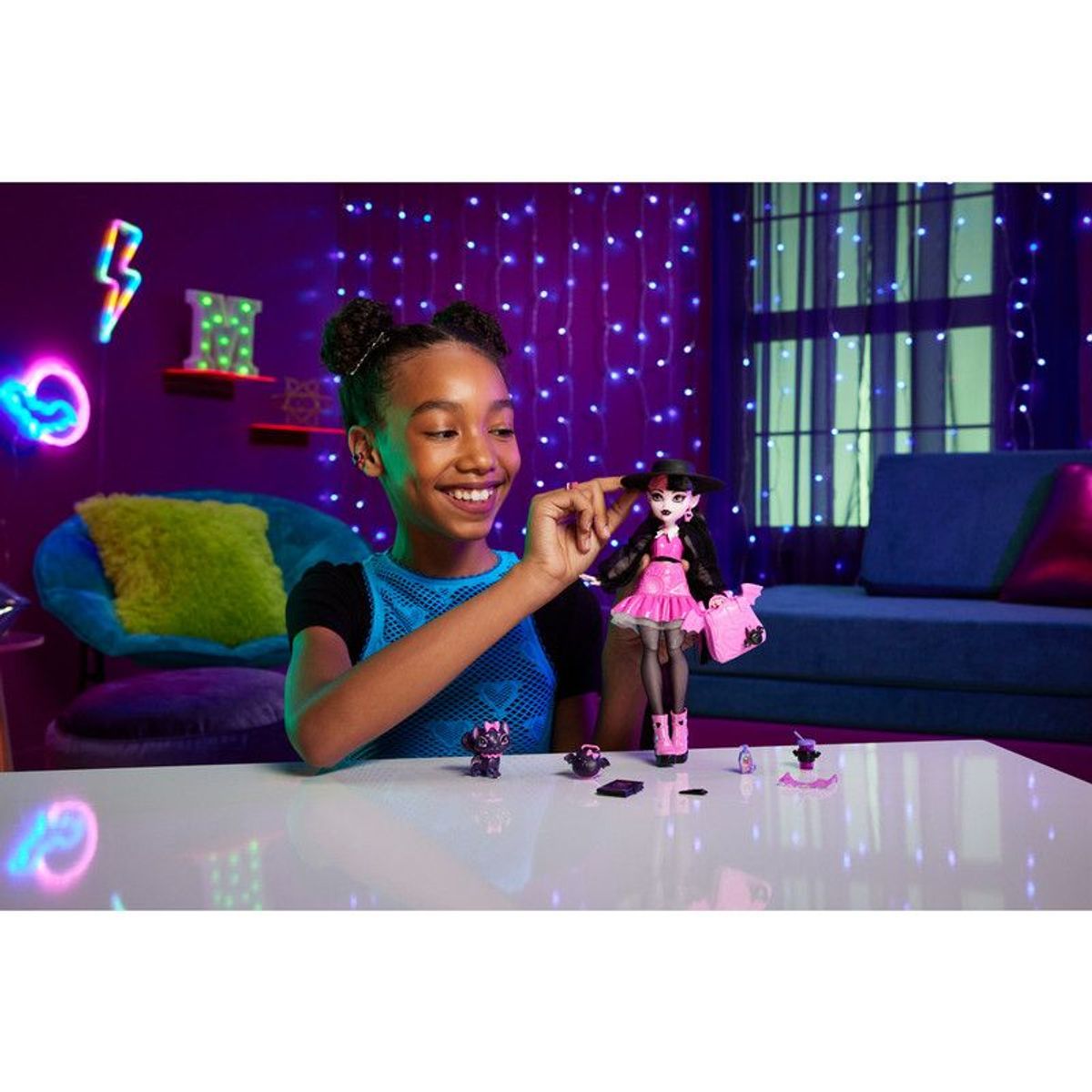 MONSTER HIGH - Muñeca Monster High Draculaura Nuevo Look