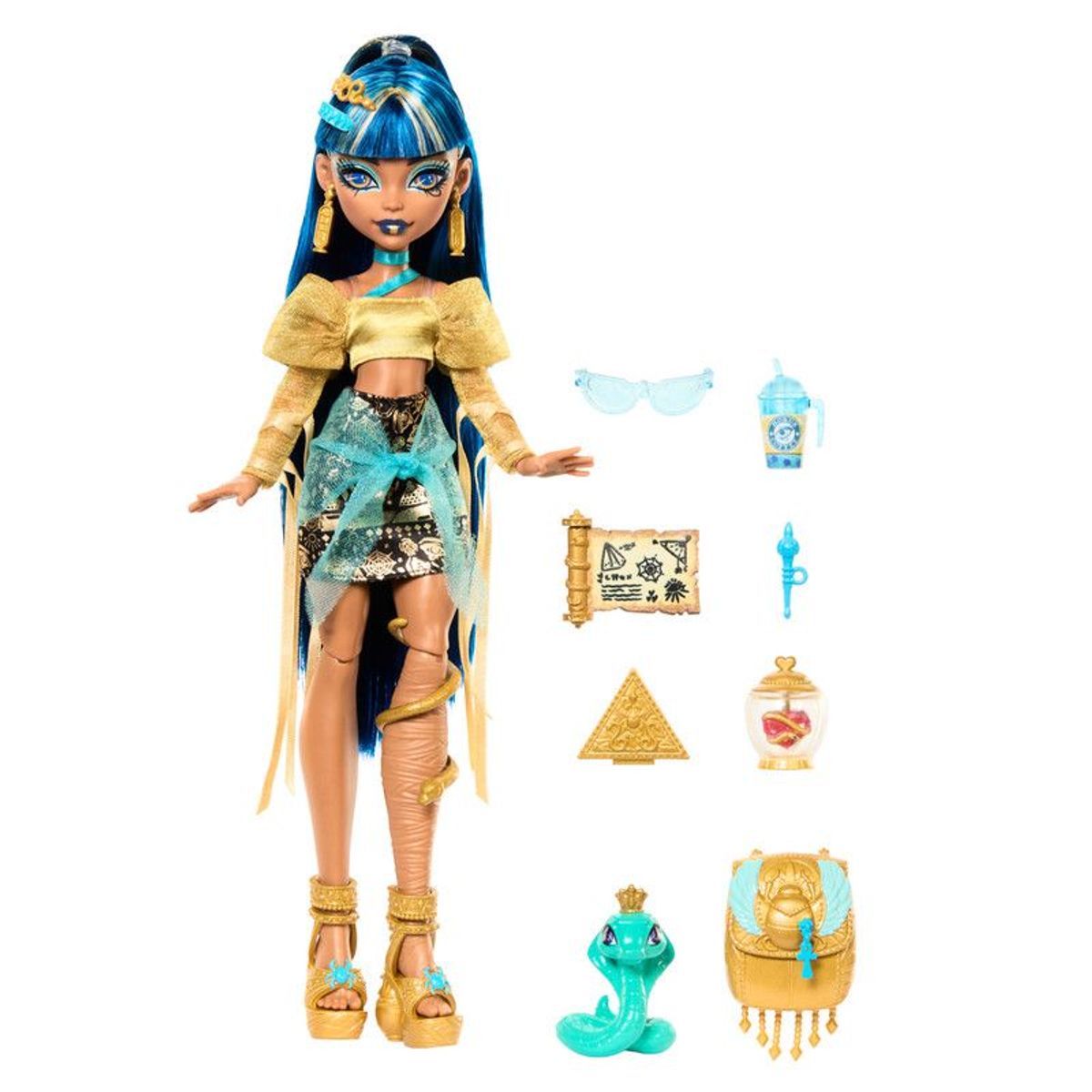 MONSTER HIGH - Muñeca Monster High Cleo Nuevo Look