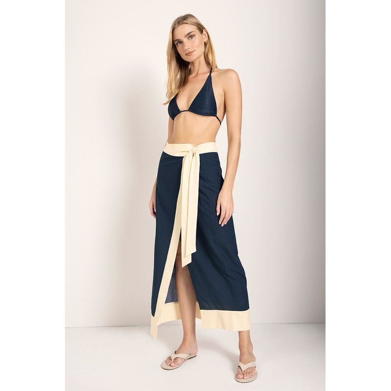 TOUCHE BALNEAIRE - Falda de Playa para dama Marca Touche Balneaire Ref 0F51042