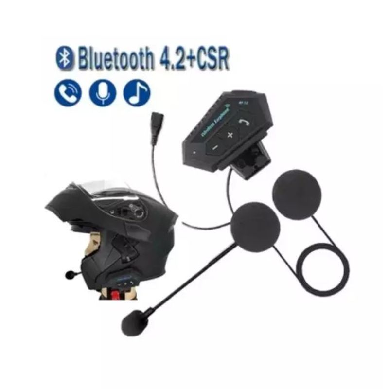 GENERICO - Intercomunicador de cascos via bluetooth dt-022