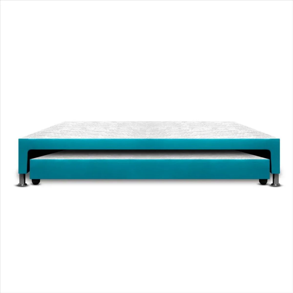 MAGIC CLASS - CAMA NIDO DUPLEX 120X190 ECOCUERO AZUL