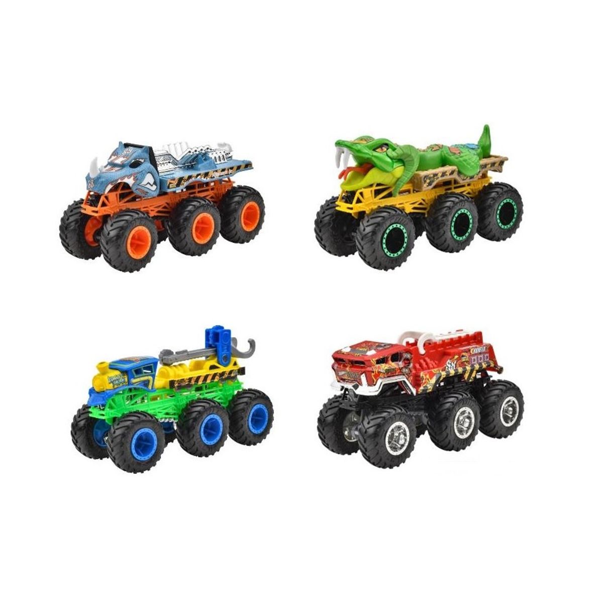 HOT WHEELS - Hot Wheels Monster Trucks Camiones Remolque Surtido Sorpresa