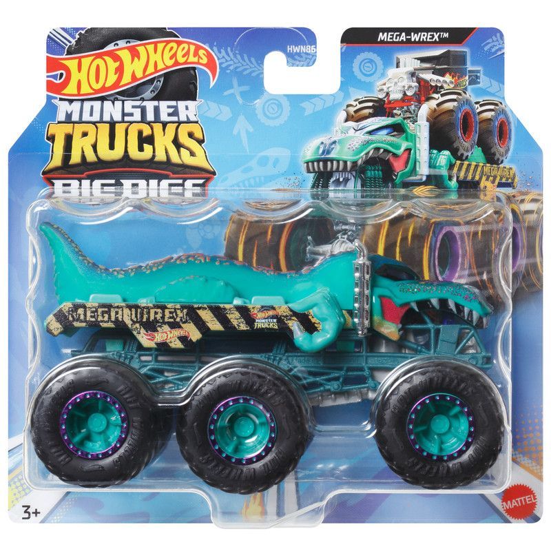 HOT WHEELS - Hot Wheels Monster Trucks Camiones Remolque Surtido Sorpresa