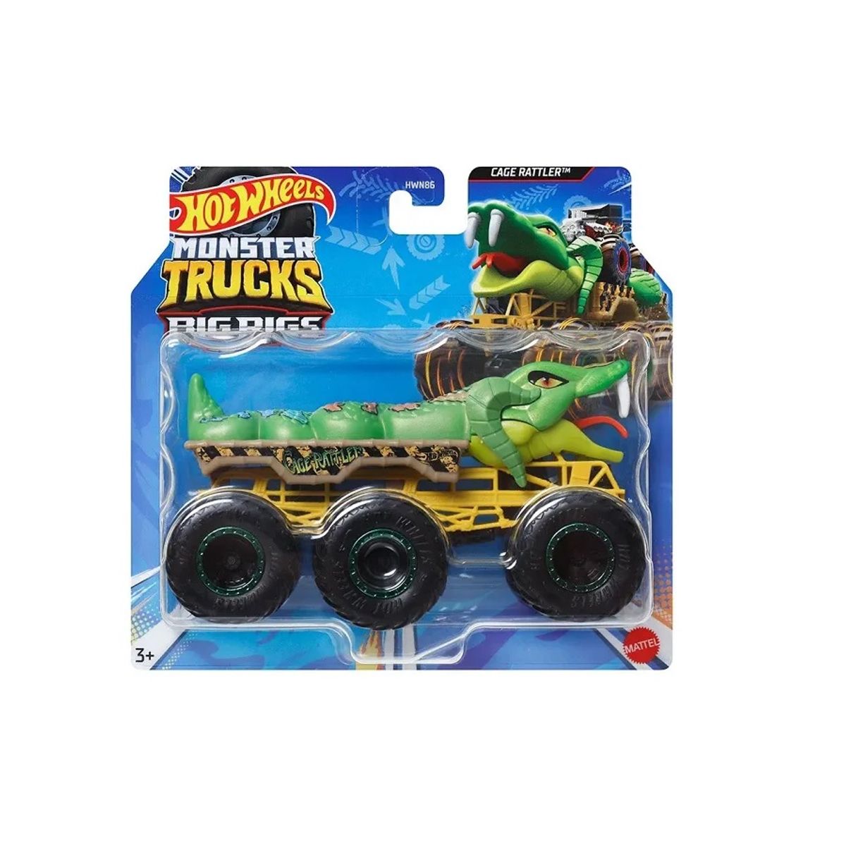 HOT WHEELS - Hot Wheels Monster Trucks Camiones Remolque Surtido Sorpresa